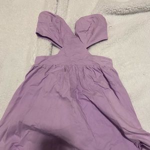 Purple Strapless Dress (will wash clothes to get them fresh & wrinkles out)!